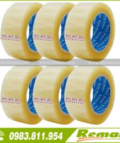 Băng dính trắng cuộn to siêu dính