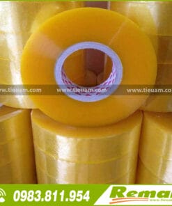 Băng dính trắng cuộn to siêu dính