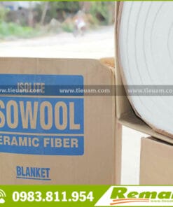 Bông gốm ceramic chống cháy dạng cuộn