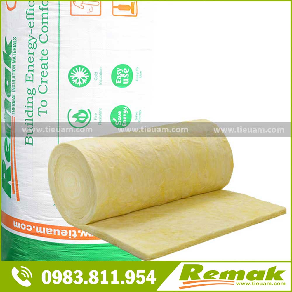 Bông thủy tinh Remak cách âm, cách nhiệt bảo ôn, chống cháy 7 Bông thủy tinh Không Bạc - Remak cách âm, cách nhiệt bảo ôn, chống cháy