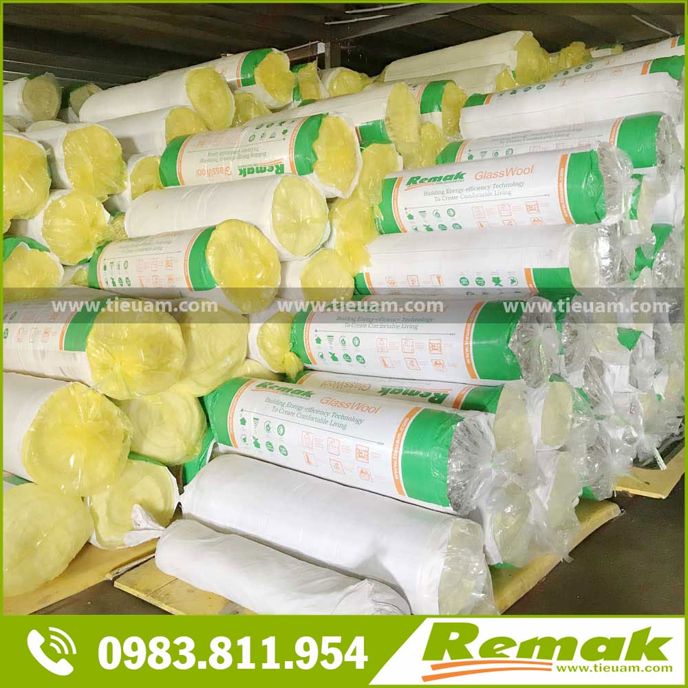 Bông thủy tinh Remak cách âm, cách nhiệt bảo ôn, chống cháy 5 Bông thủy tinh Không Bạc - Remak cách âm, cách nhiệt bảo ôn, chống cháy 8