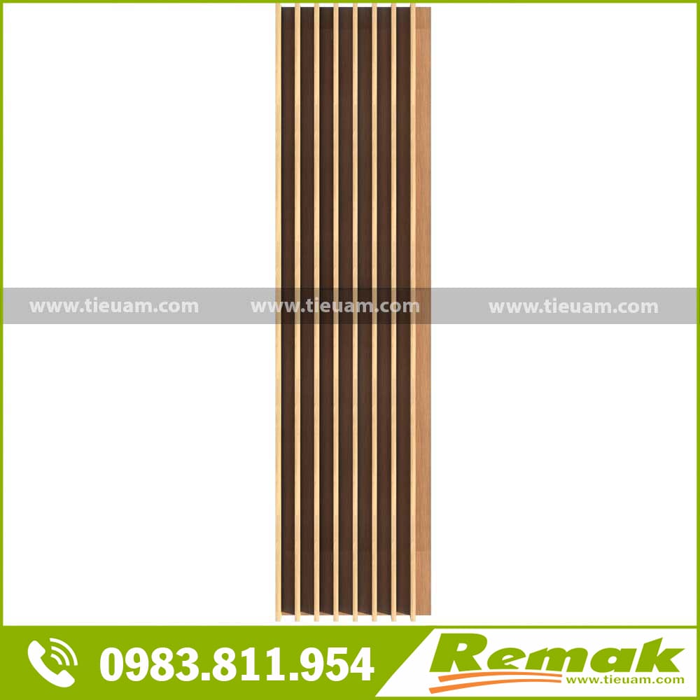 Gỗ tiêu âm trần/vách Fineline Slats Acoustic Remak 2 Gỗ Tiêu Âm Fineline Slats Acoustic