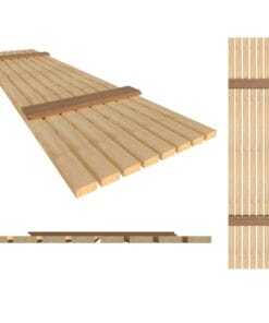 gotieuam 55 Gỗ Tiêu Âm Trần Fineline Slats Horizontal