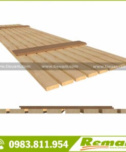 Gỗ Tiêu Âm Trần Fineline Slats Horizontal