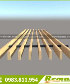 Gỗ Tiêu Âm Trần Fineline Slats Open