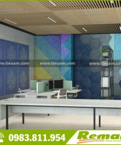 Gỗ Tiêu Âm Trần Fineline Slats Open