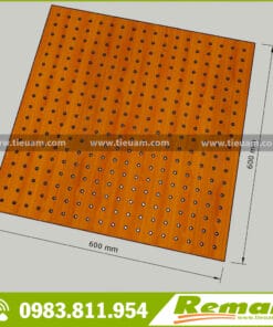 Gỗ tiêu âm đục lỗ Remak® Wooden Acoustic Perforated