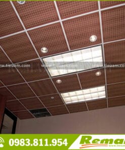 Gỗ tiêu âm rãnh vuông Remak® Wooden Acoustic Caro