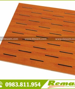 Gỗ tiêu âm soi rãnh vách, trần - Remak® Wooden Acoustic Slotted 15 Gỗ tiêu âm soi rãnh Remak® Wooden Acoustic Slotted