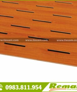 Gỗ tiêu âm soi rãnh vách, trần - Remak® Wooden Acoustic Slotted 14 Gỗ tiêu âm soi rãnh Remak® Wooden Acoustic Slotted