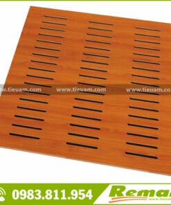 Gỗ tiêu âm soi rãnh vách, trần - Remak® Wooden Acoustic Slotted 11 Gỗ tiêu âm soi rãnh Remak® Wooden Acoustic Slotted