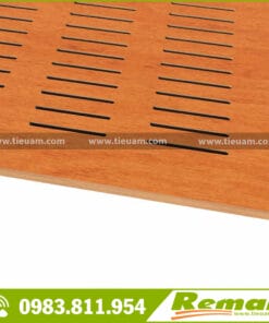 Gỗ tiêu âm soi rãnh vách, trần - Remak® Wooden Acoustic Slotted 10 Gỗ tiêu âm soi rãnh Remak® Wooden Acoustic Slotted