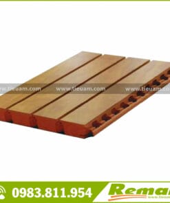 Gỗ tiêu âm soi rãnh thẩm âm vách - Remak® woodlen Acoustic Linear 7 Gỗ tiêu âm soi rãnh Remak® woodlen Acoustic Linear