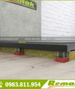 Lò xo giảm chấn sàn , lò xo chống rung sàn Remak®