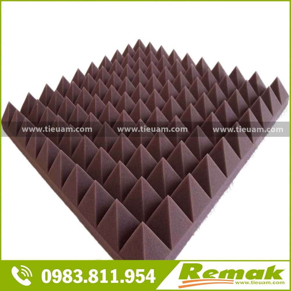 Mút gai tiêu âm kim tự tháp, hấp thụ âm thanh dải cao và trung tần 2 Mút gai tiêu âm kim tự tháp, hấp thụ âm thanh