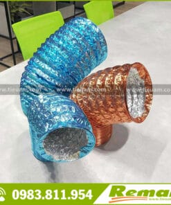 Ống gió mềm kháng khuẩn không bảo ôn 1 lớp Remak