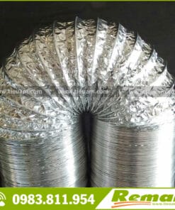 Ống gió mềm không bảo ôn 1 lớp Remak