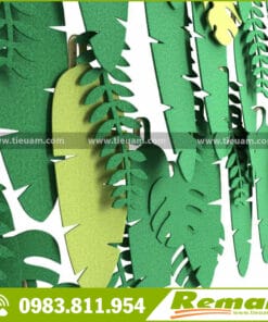 Tam tieu am trang tri acoustic Sonic Jungle Wall 9