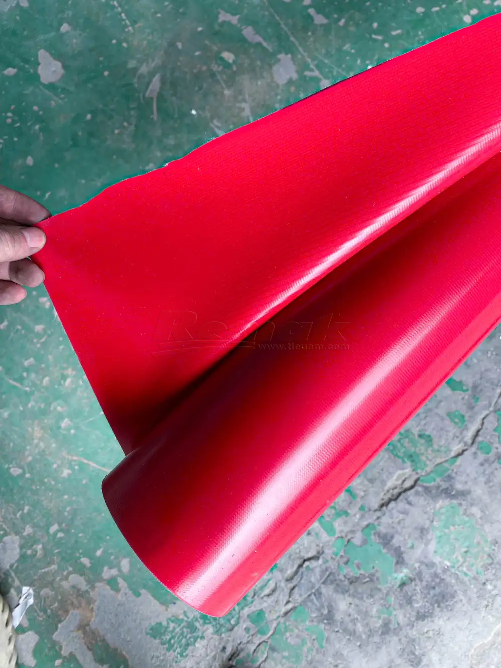 Bạt PVC Tarpaurin chống cháy thanh lý 1 Bạt PVC giải pháp chống cháy