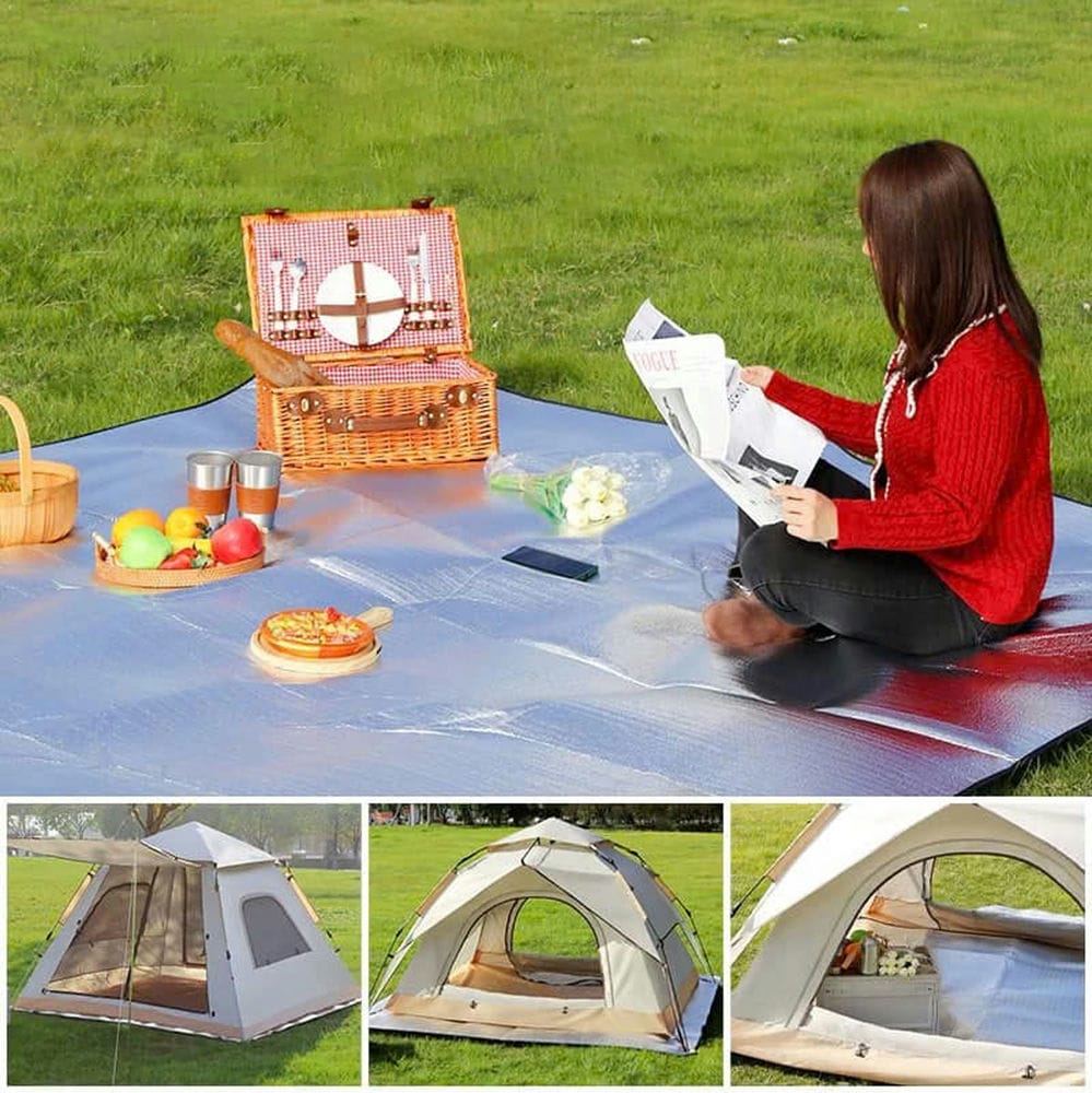 Chiếu ngủ trưa cách nhiệt Remak® - gấp gọn, êm ái mọi lúc mọi nơi 3 Chiếu gấp gọn mang đi du lịch