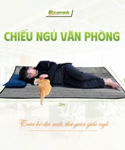 Chiếu ngủ trưa cách nhiệt Remak® - gấp gọn, êm ái mọi lúc mọi nơi