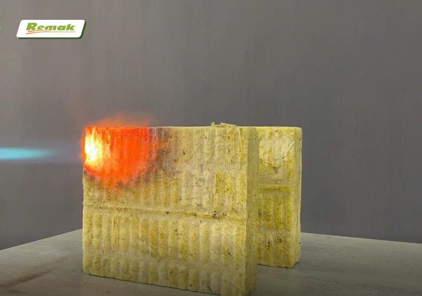 Bông khoáng chống cháy hiệu quả